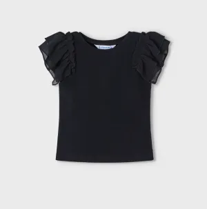 Mayoral Girl Victoria Black Top