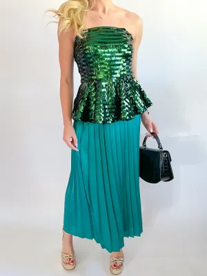 Mcneil Pleat Midi Skirt