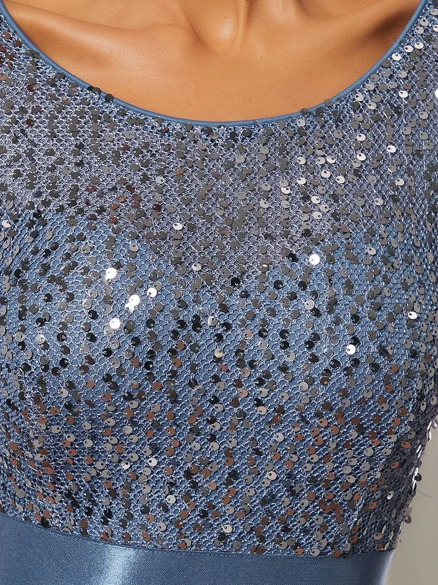 MEILLEURS CHOIX Robe de soirée à manches longues