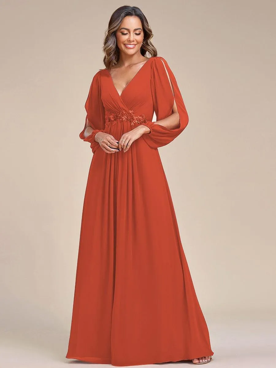 MEILLEURS CHOIX Robe orange brûlée