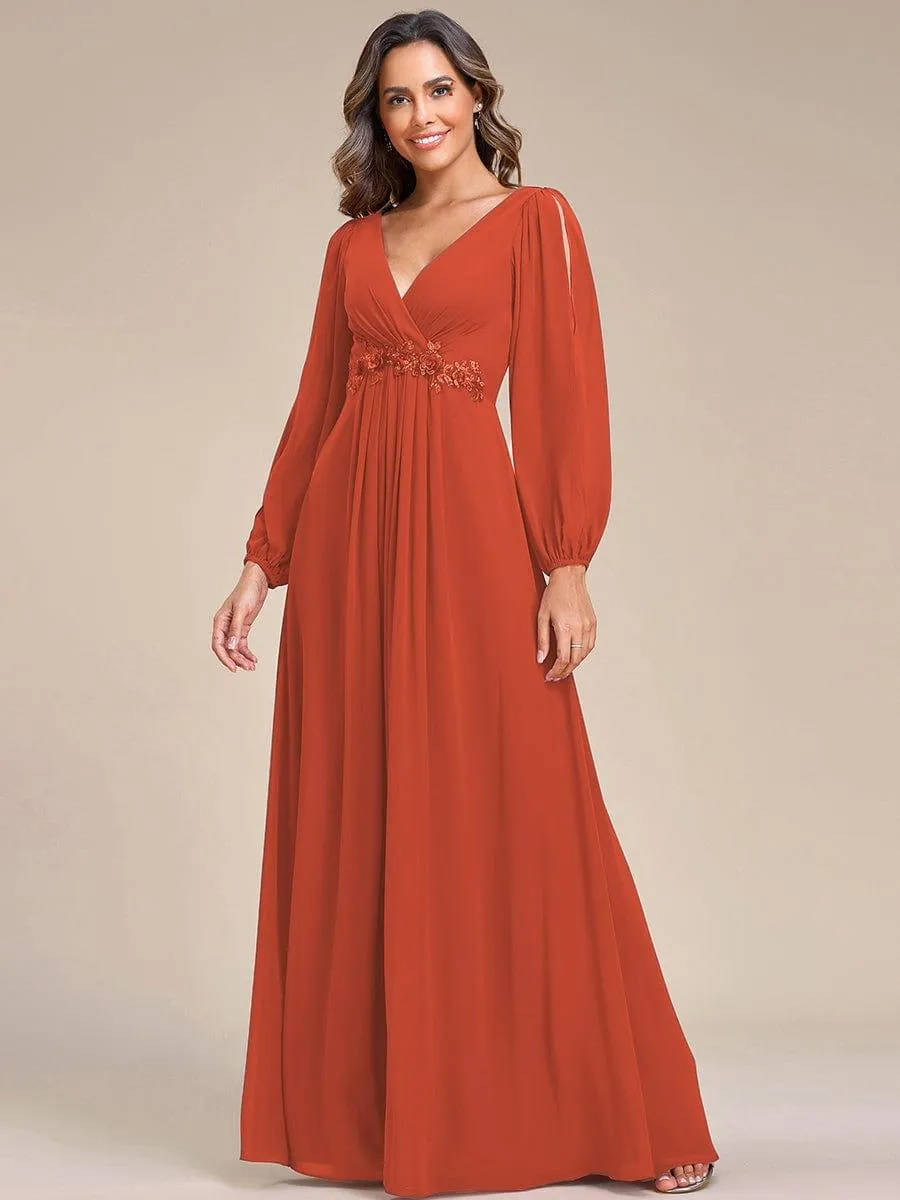 MEILLEURS CHOIX Robe orange brûlée