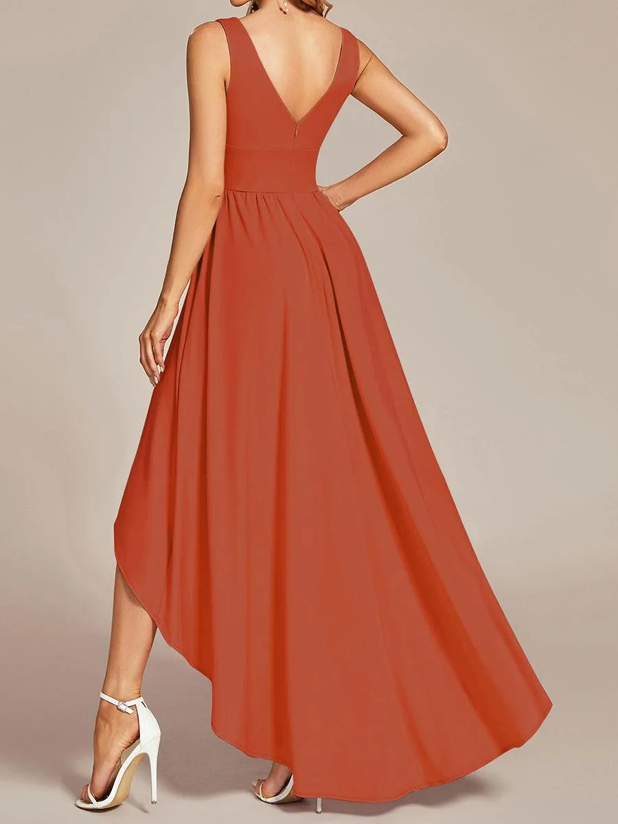 MEILLEURS CHOIX Robe orange brûlée