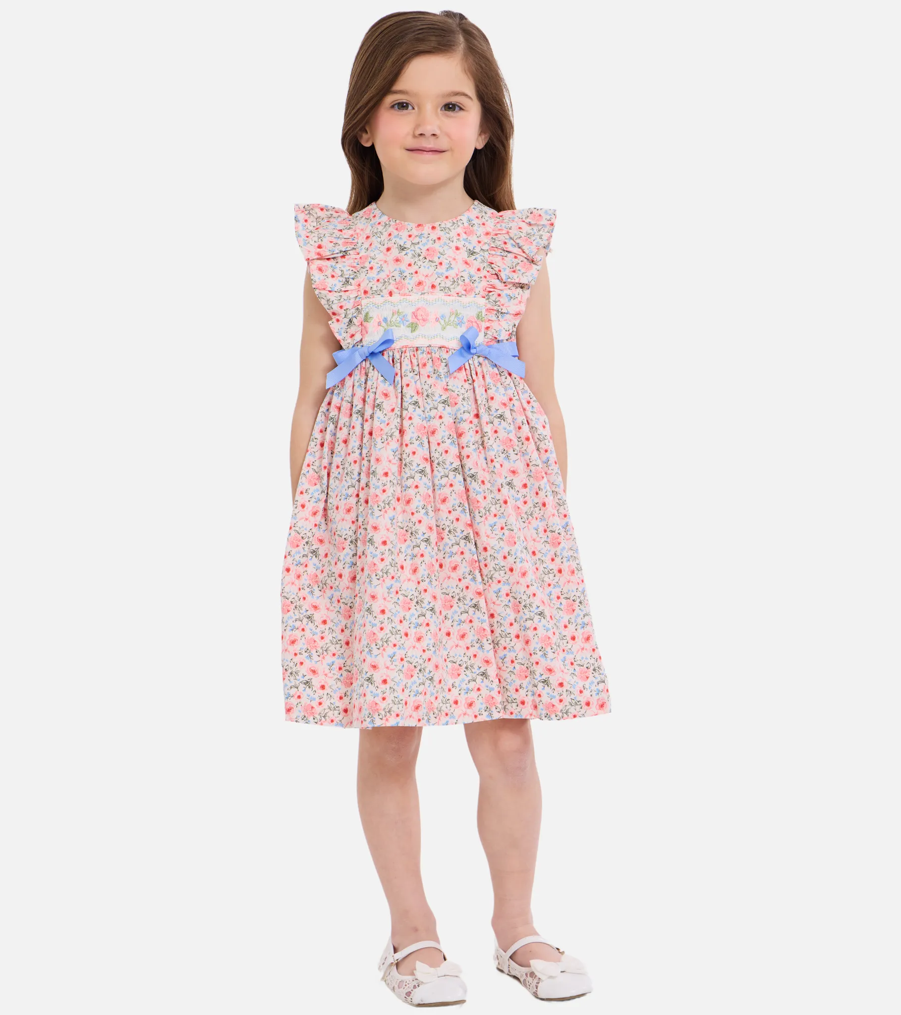 Melody Floral Smocked Dress