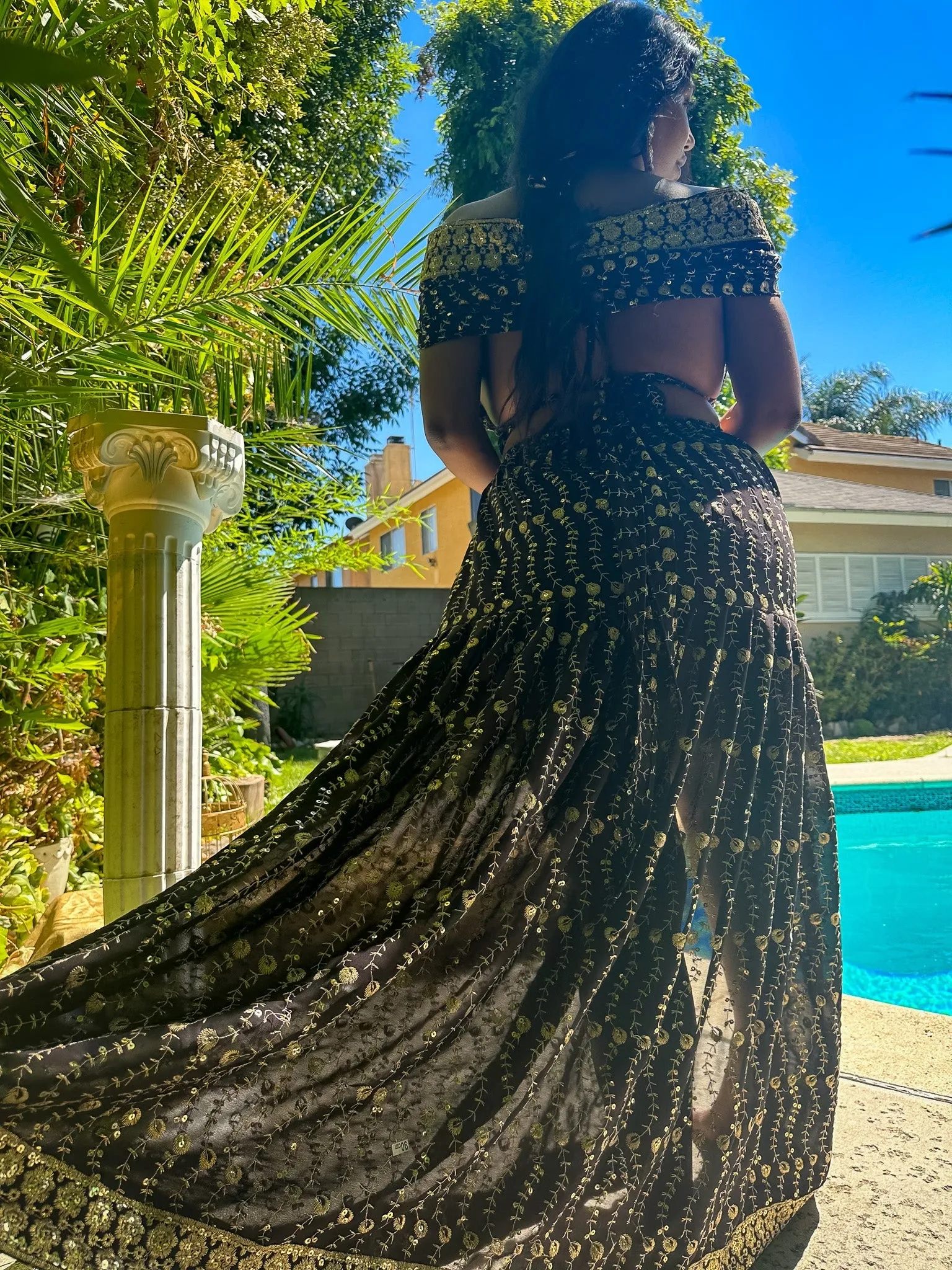 Midnight Gold Goddess Set (PLUS SIZE)