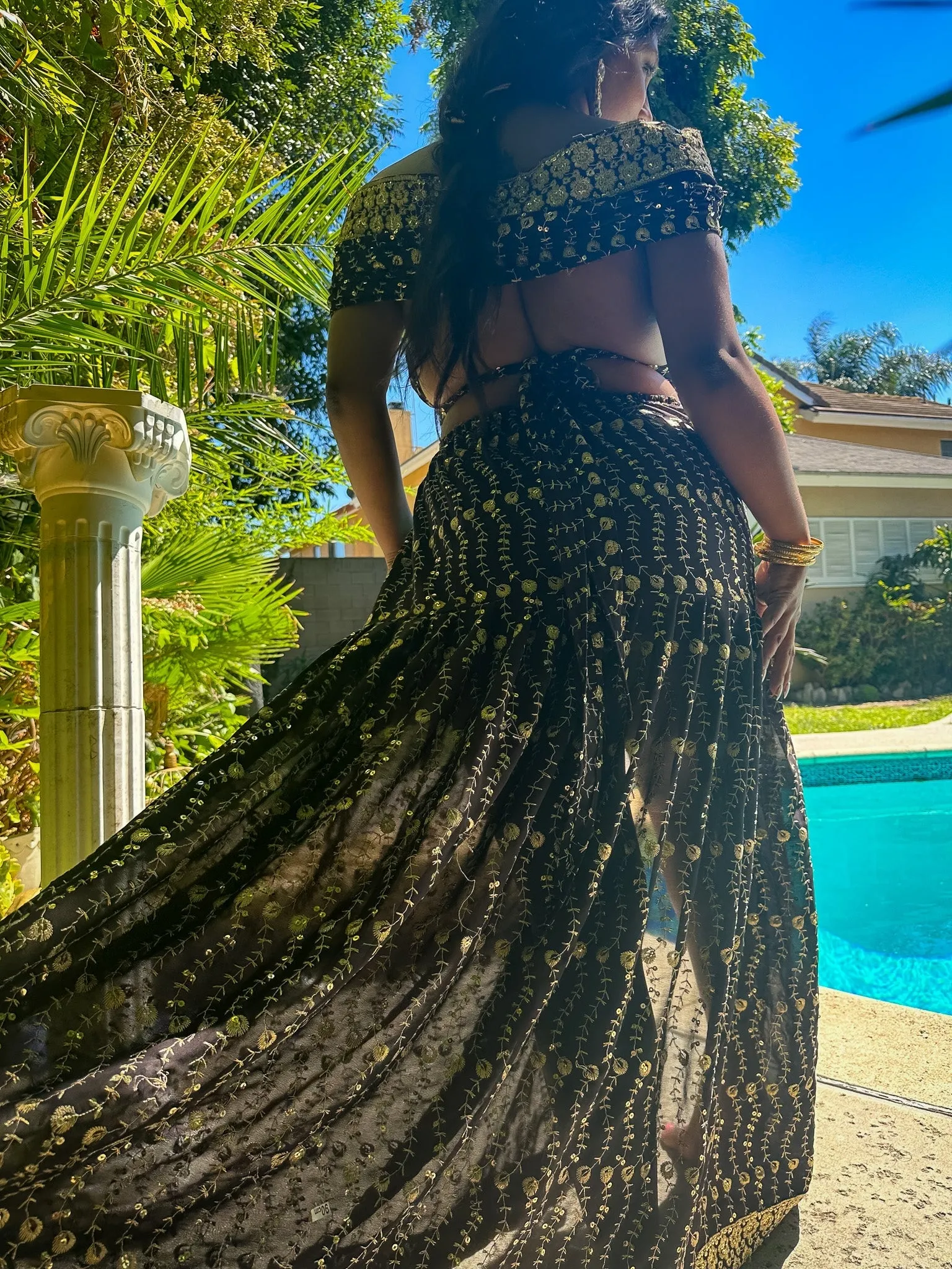 Midnight Gold Goddess Set (PLUS SIZE)