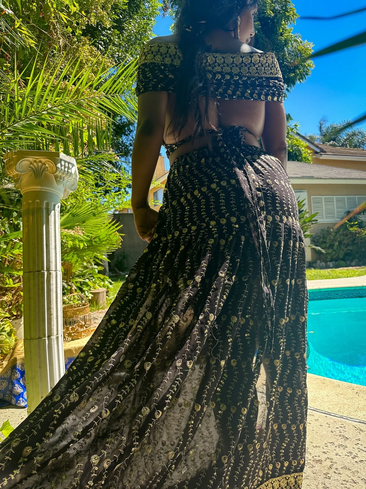 Midnight Gold Goddess Set (PLUS SIZE)