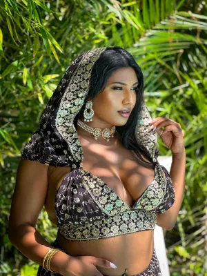 Midnight Gold Goddess Set (PLUS SIZE)