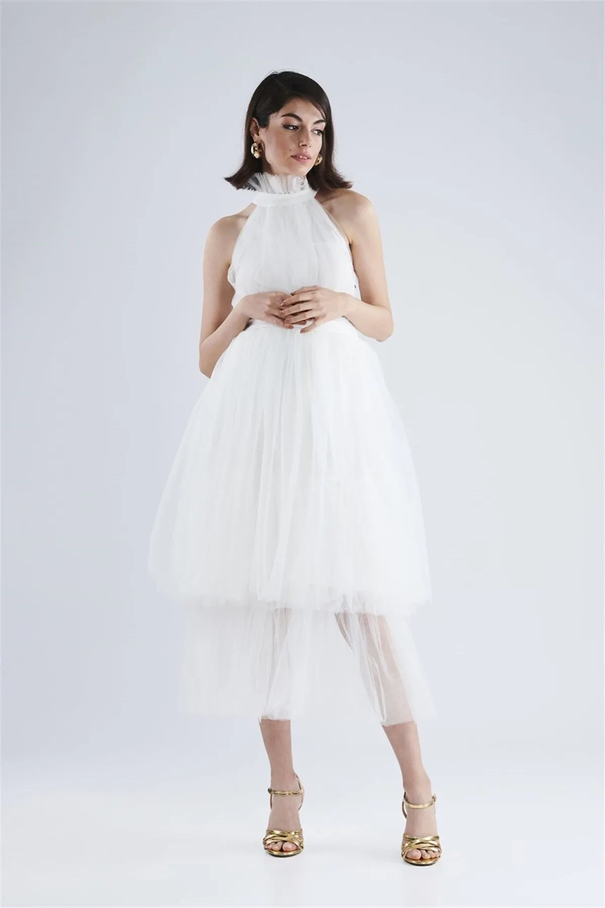 Mina Dress - White