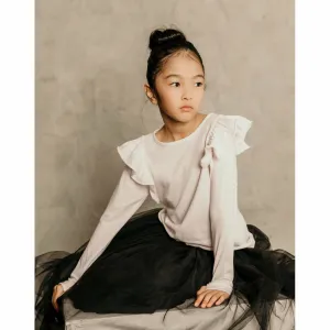 Natalia Ruffle Top Pink