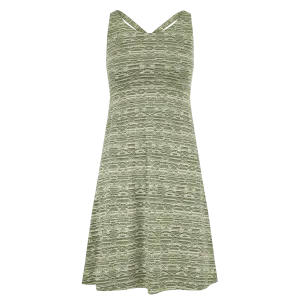 Neha Dress - Evergreen Tribal Geo