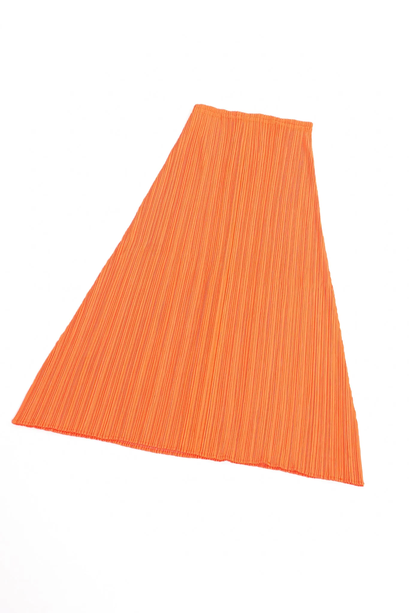 Neon Pleated Duster & Skirt Set