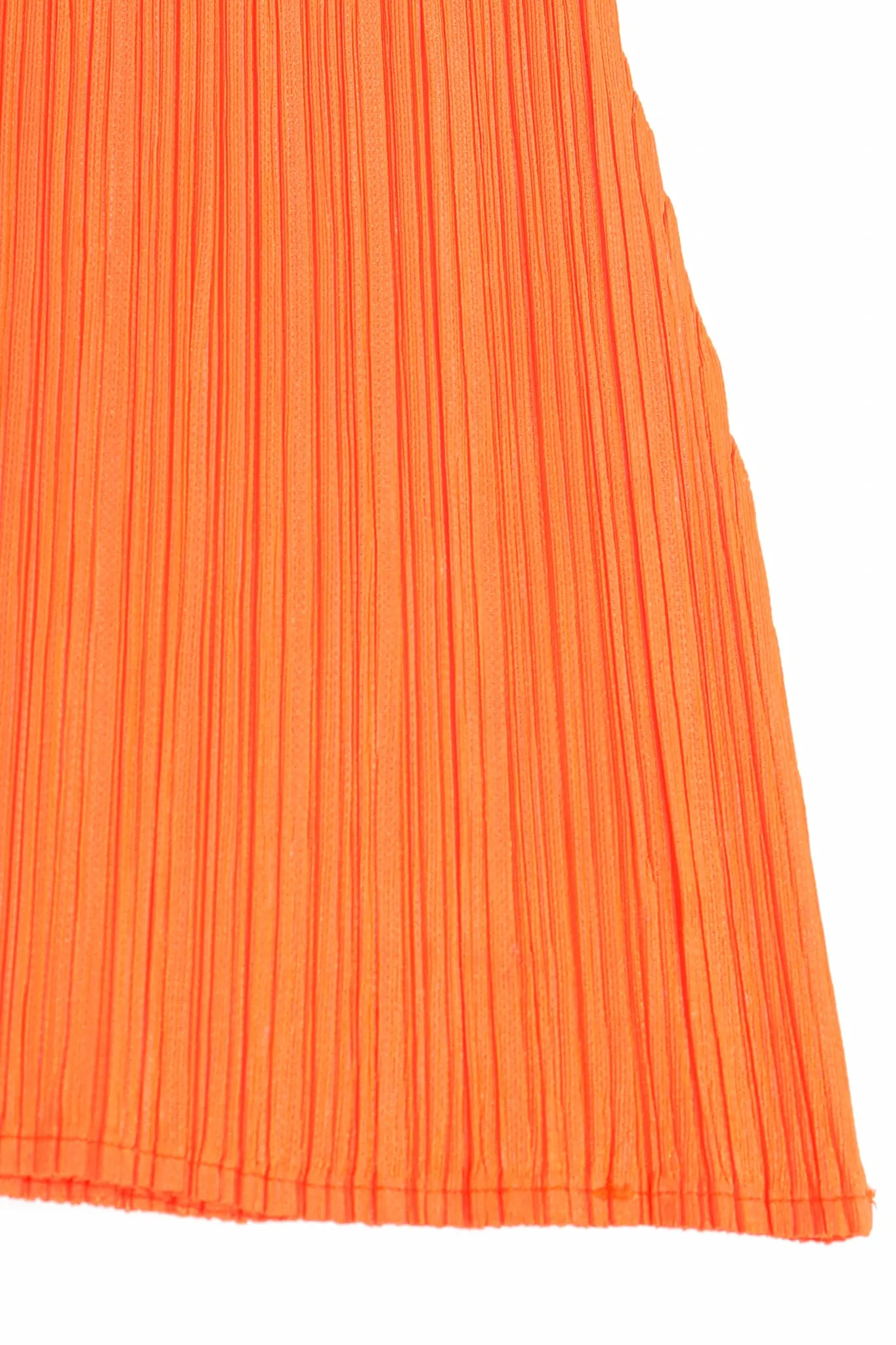 Neon Pleated Duster & Skirt Set