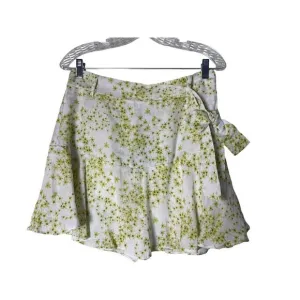 New ALLSAINTS Size 6 Frida Amanzi Floral Mini Skirt Lime Green NEW Womens $169