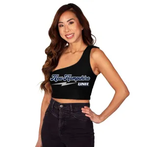 New Hampshire Wildcats Lightning One Shoulder Top