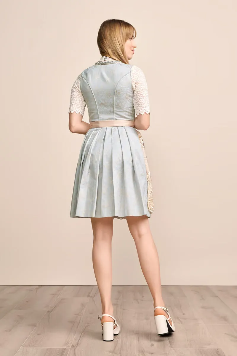 (new) Kruger Mini Dirndl 2pcs. 50cm "Corvina" blue (36)