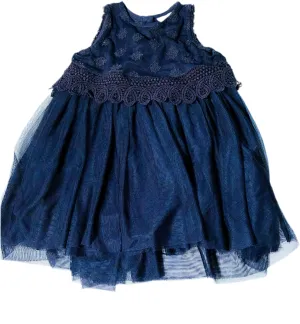 Next UK dress navy 1.5-2T