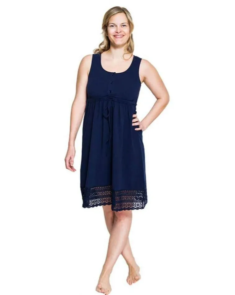 Nursing Dress Cecile - XS & XXL left