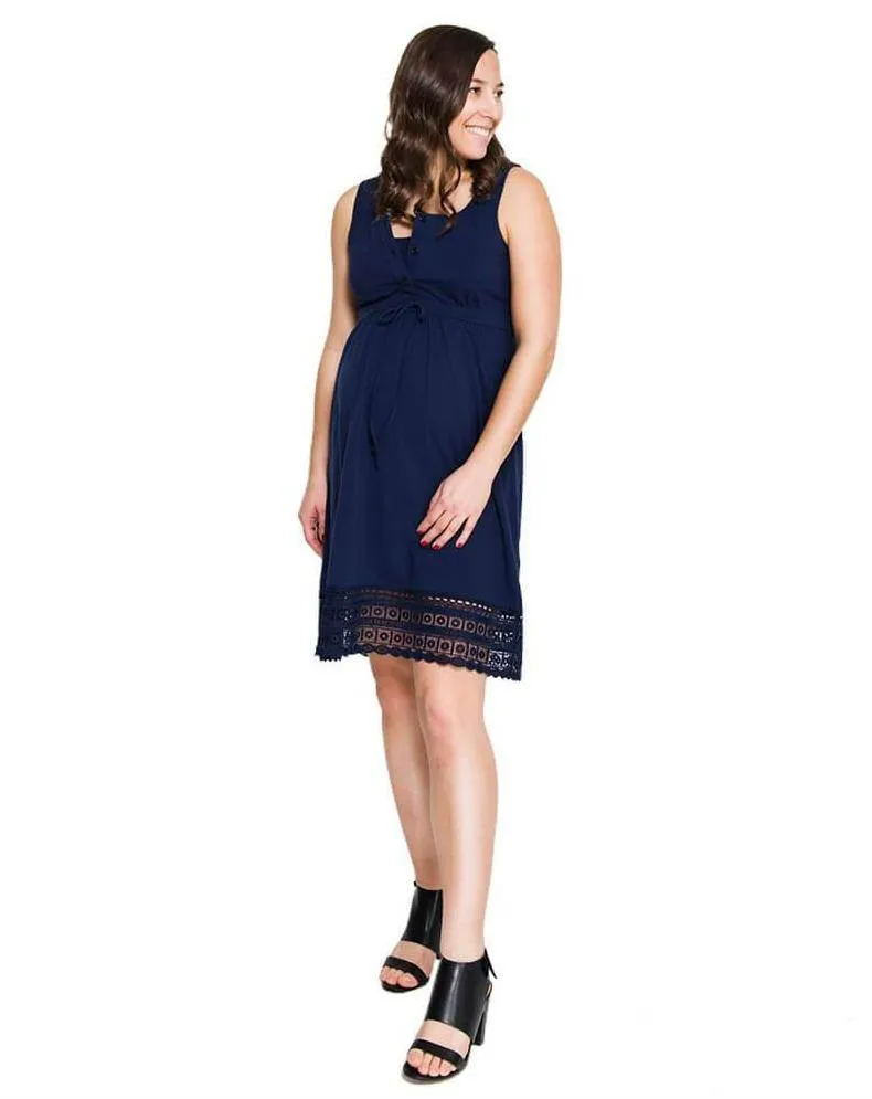 Nursing Dress Cecile - XS & XXL left