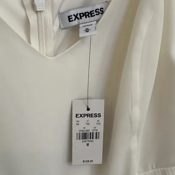 NWT! Express Maxi Dress w/ Pleated Color Block Skirt in Women’s Medium