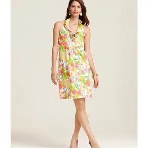 NWT Lilly Pulitzer Ramona Lilly Fields Forever Dress- Size 0