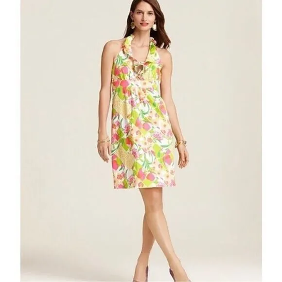 NWT Lilly Pulitzer Ramona Lilly Fields Forever Dress- Size 0