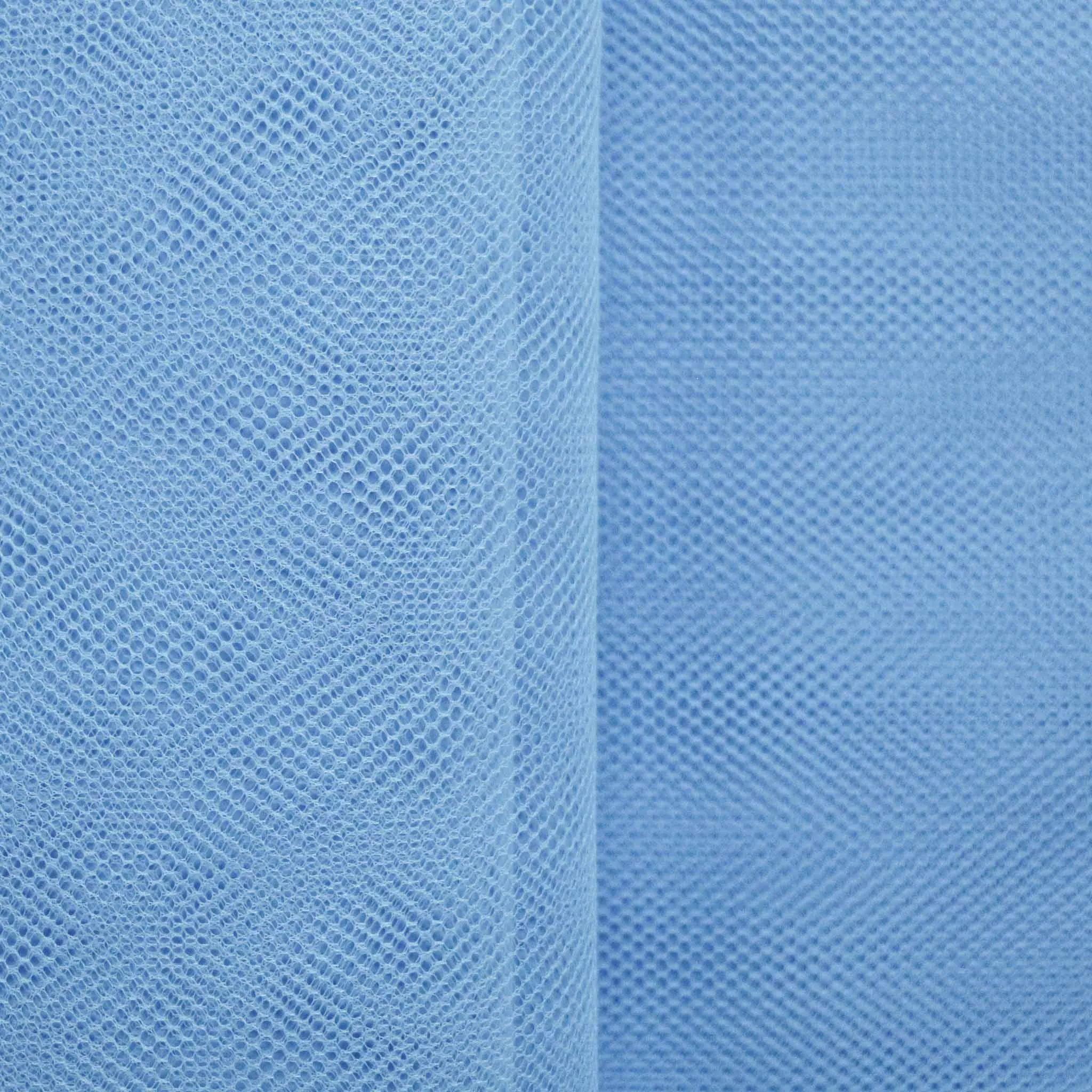 Nylon Netting Fabric - Brown, white, peach, pink, grey, black, baby blue and blue