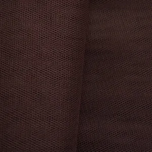 Nylon Netting Fabric - Brown, white, peach, pink, grey, black, baby blue and blue