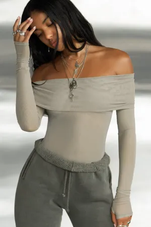 Off The Shoulder Long Sleeve