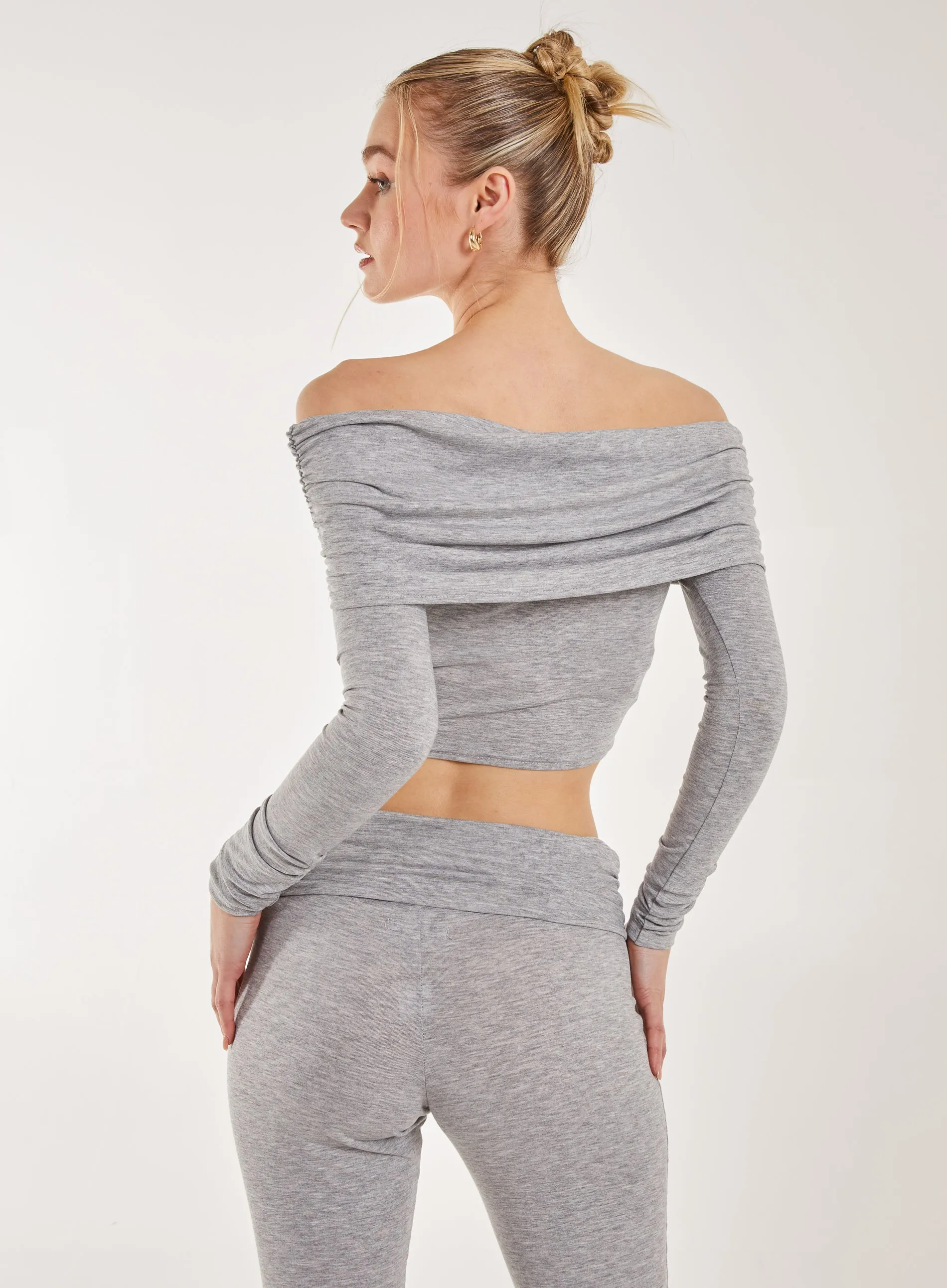 Off the Shoulder Lounge Top