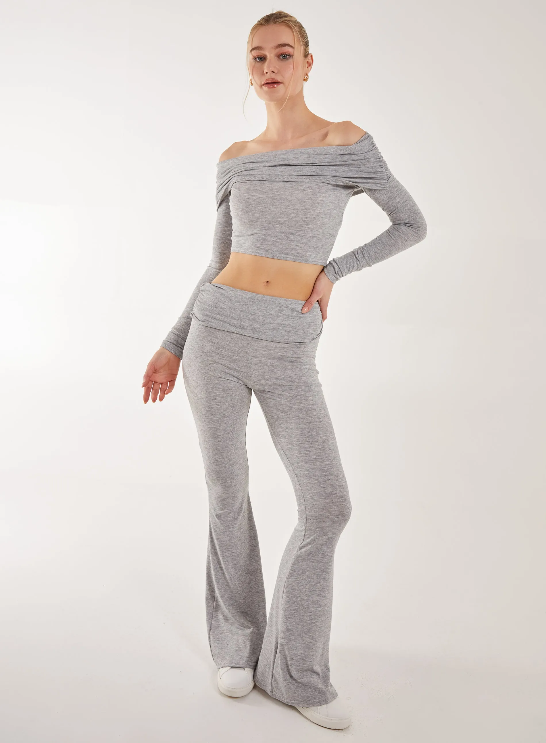 Off the Shoulder Lounge Top