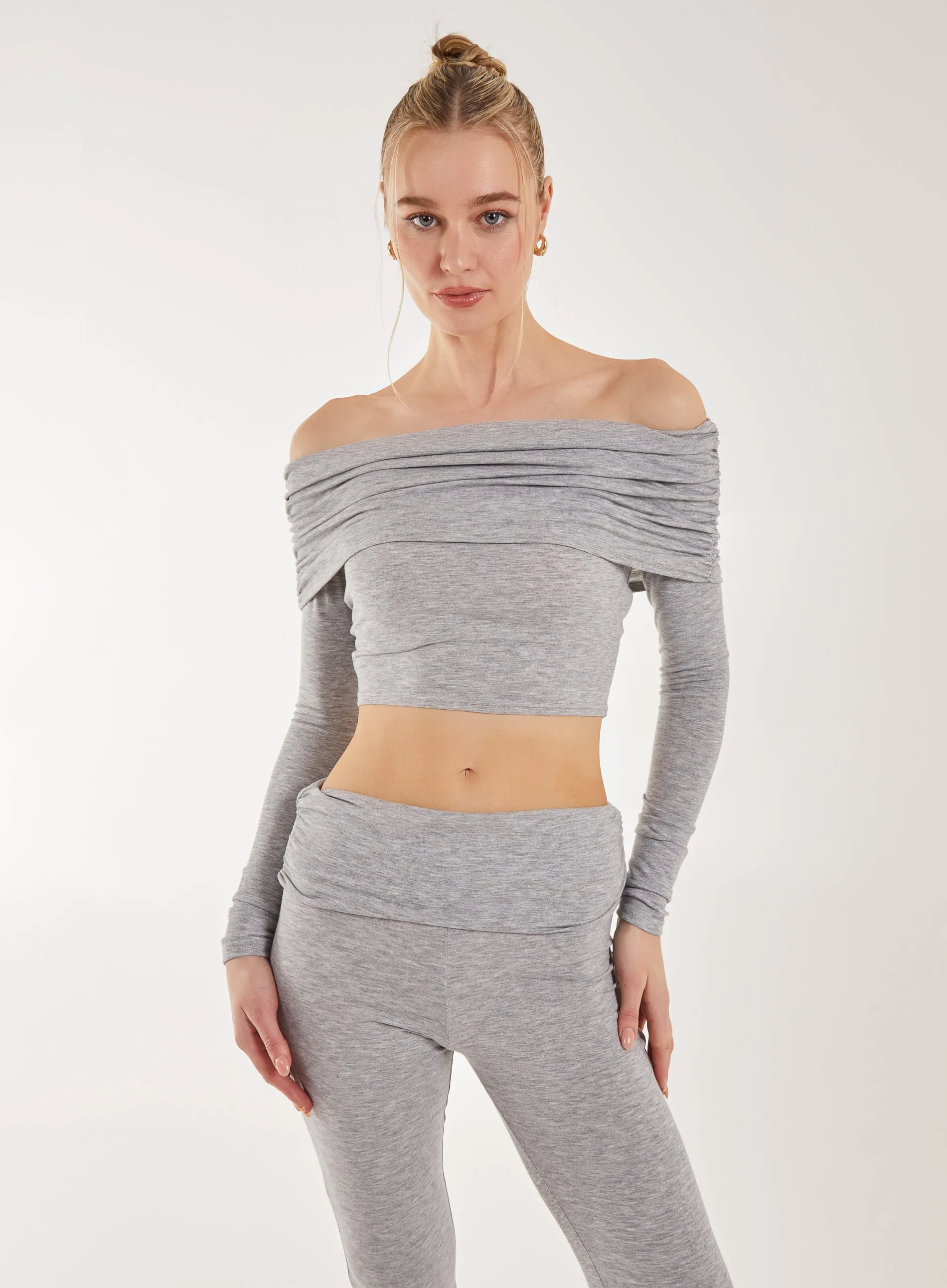 Off the Shoulder Lounge Top