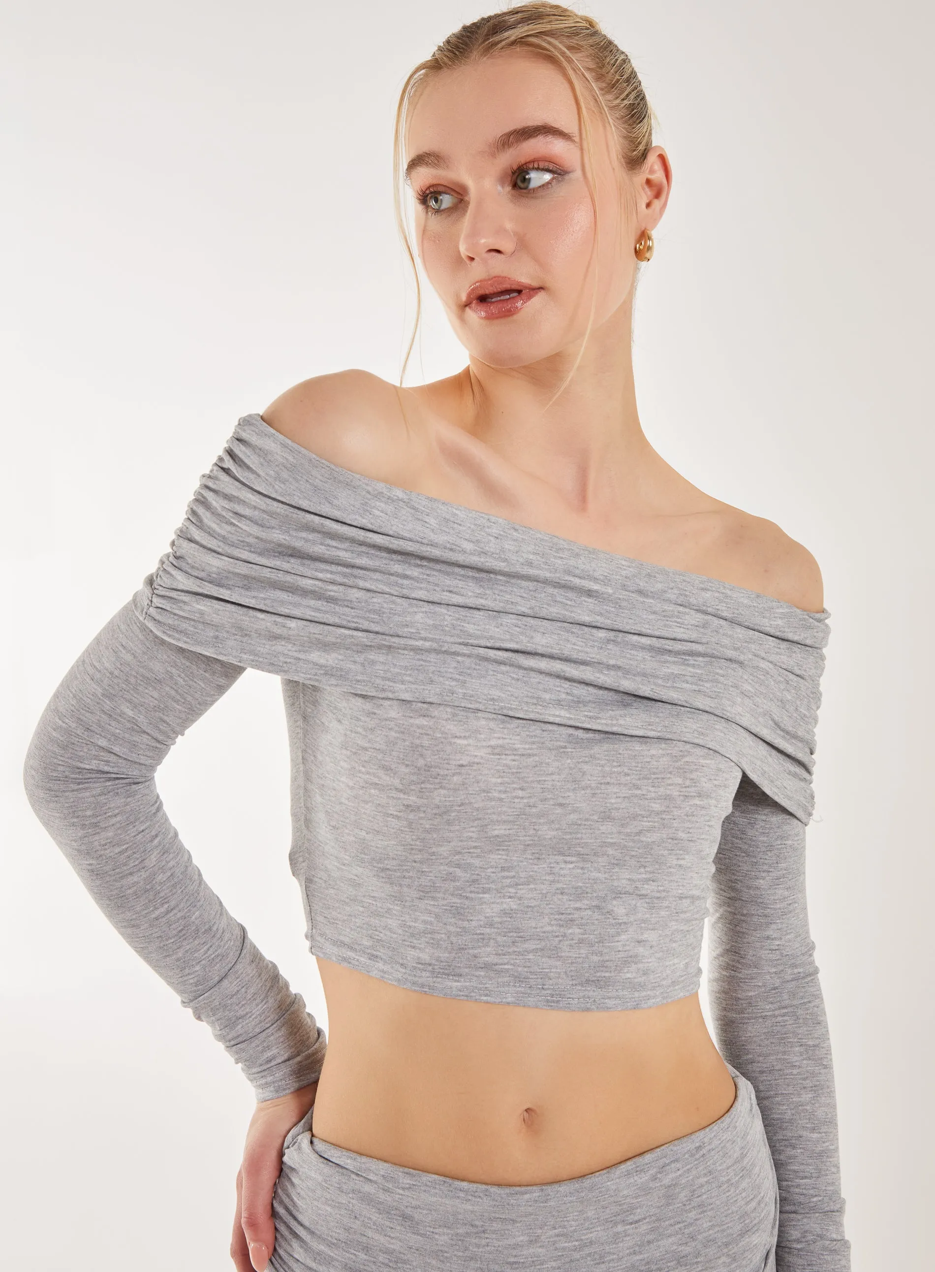 Off the Shoulder Lounge Top