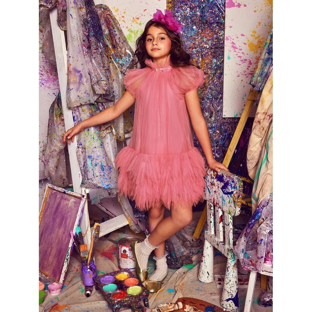 Patina Tulle Dress