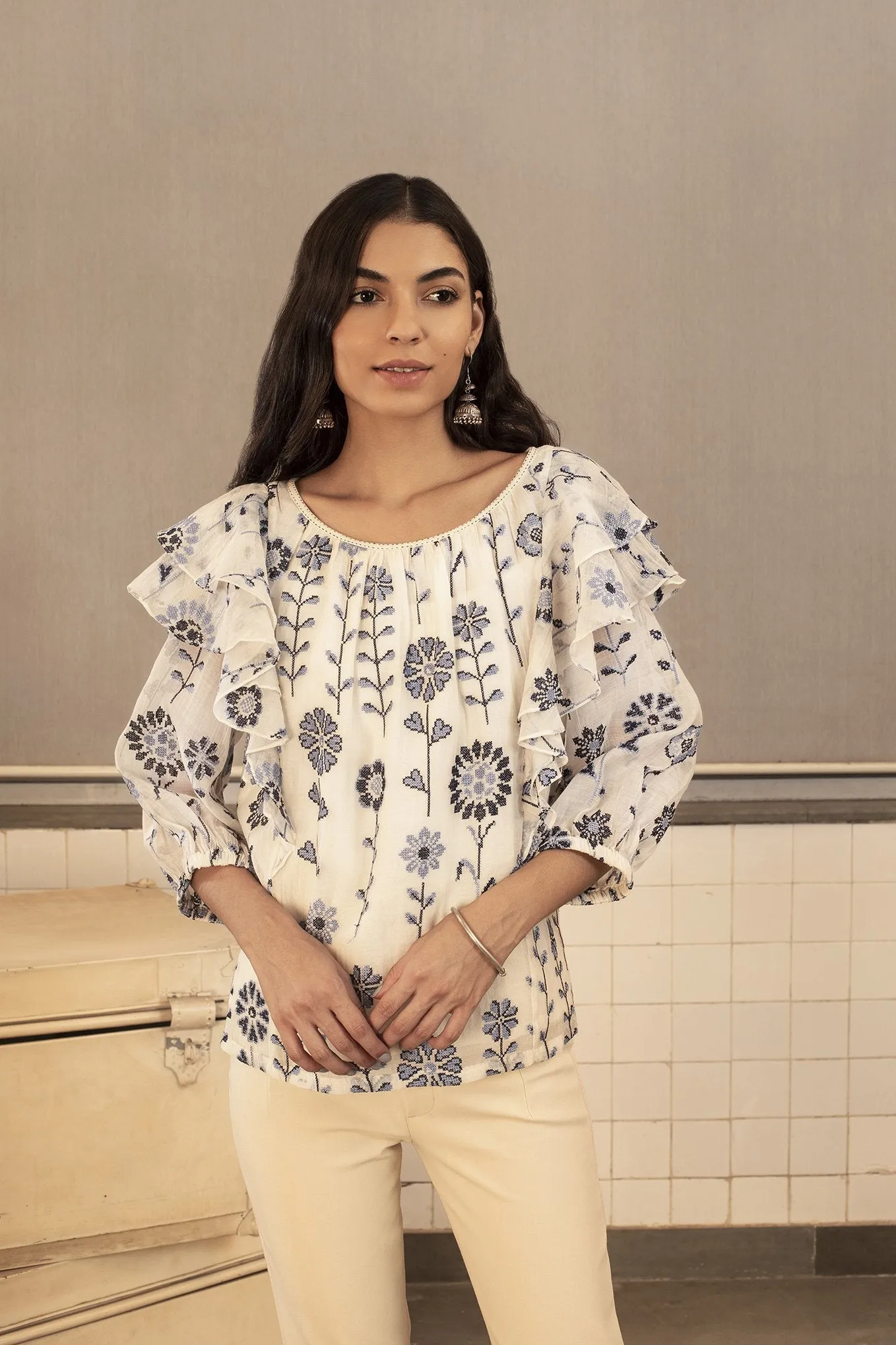 Payal Pratap   -   Sinatra Ruffle Top