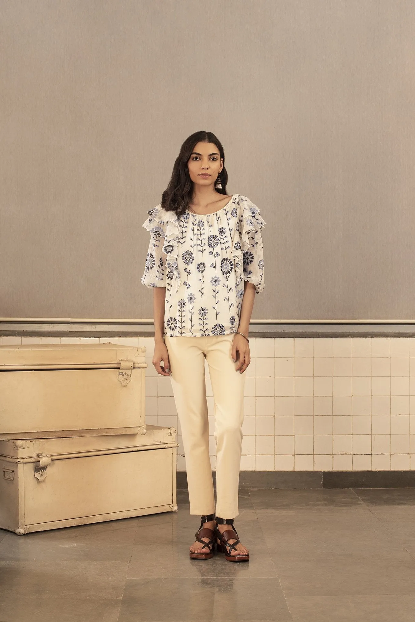 Payal Pratap   -   Sinatra Ruffle Top