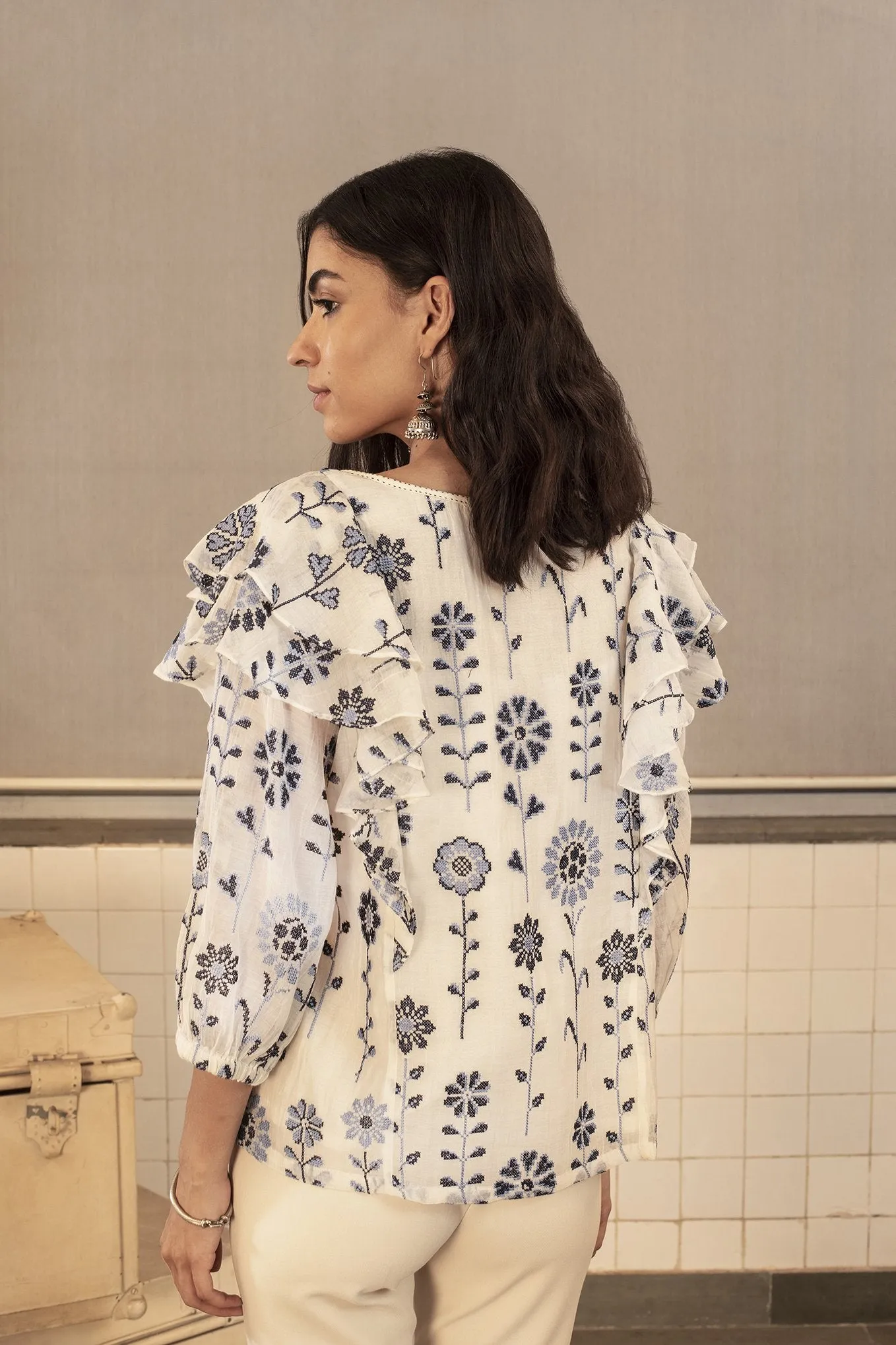 Payal Pratap   -   Sinatra Ruffle Top