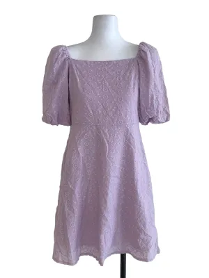 Periwinkle Purple Formal A-Line Dress