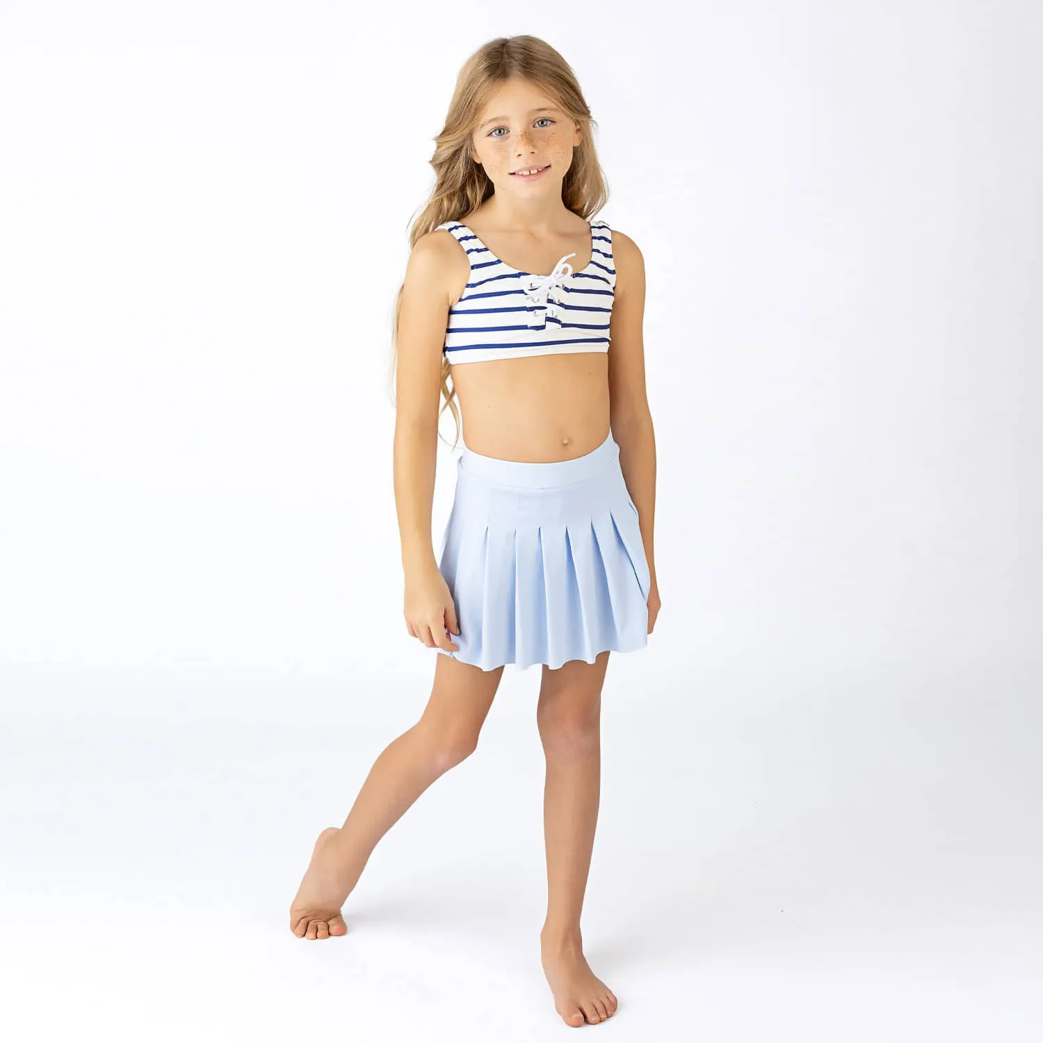 Pleated Active Skirt