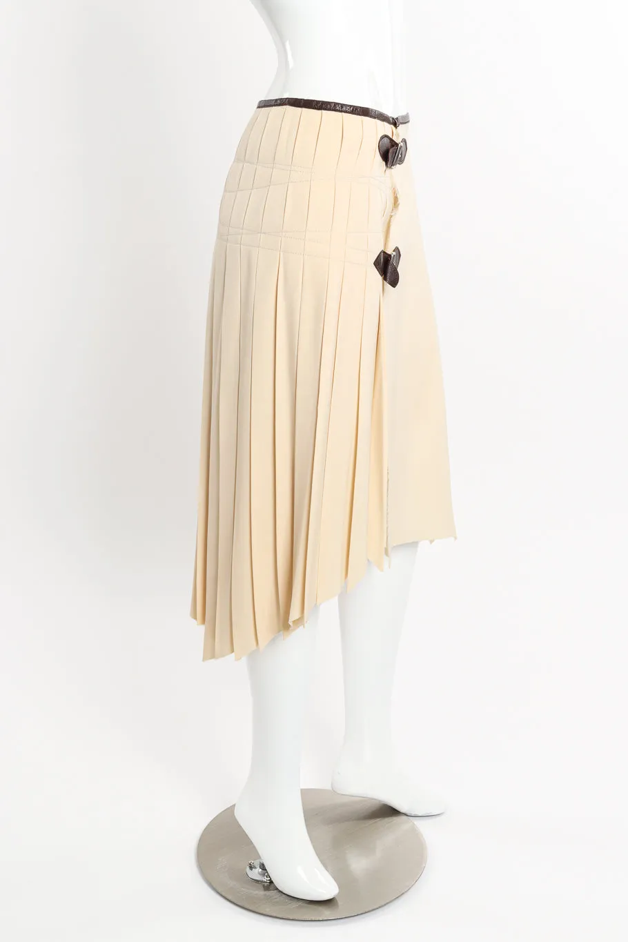 Pleated Kilt Skirt
