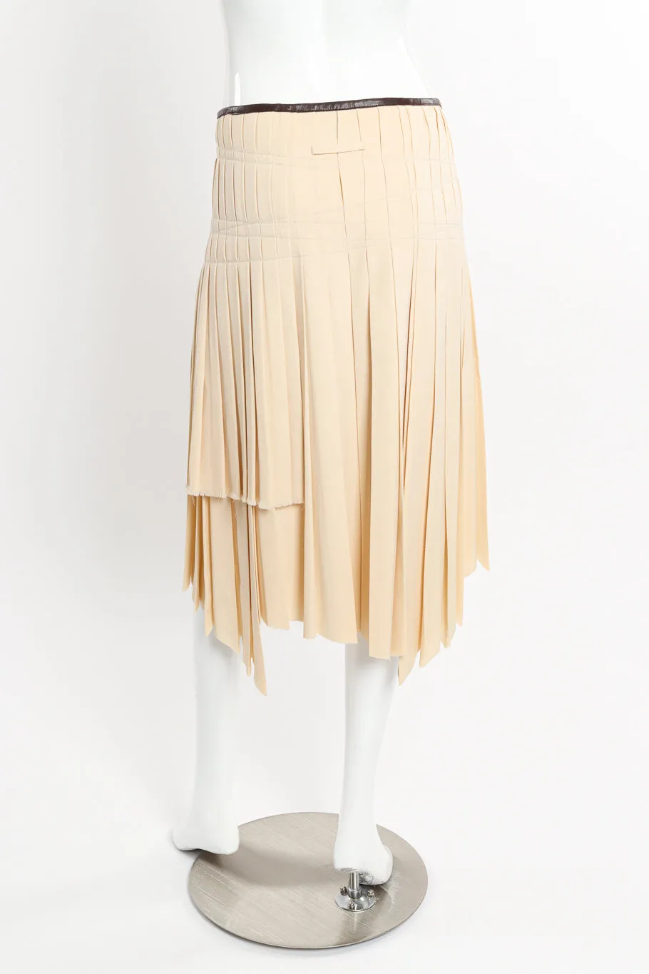 Pleated Kilt Skirt