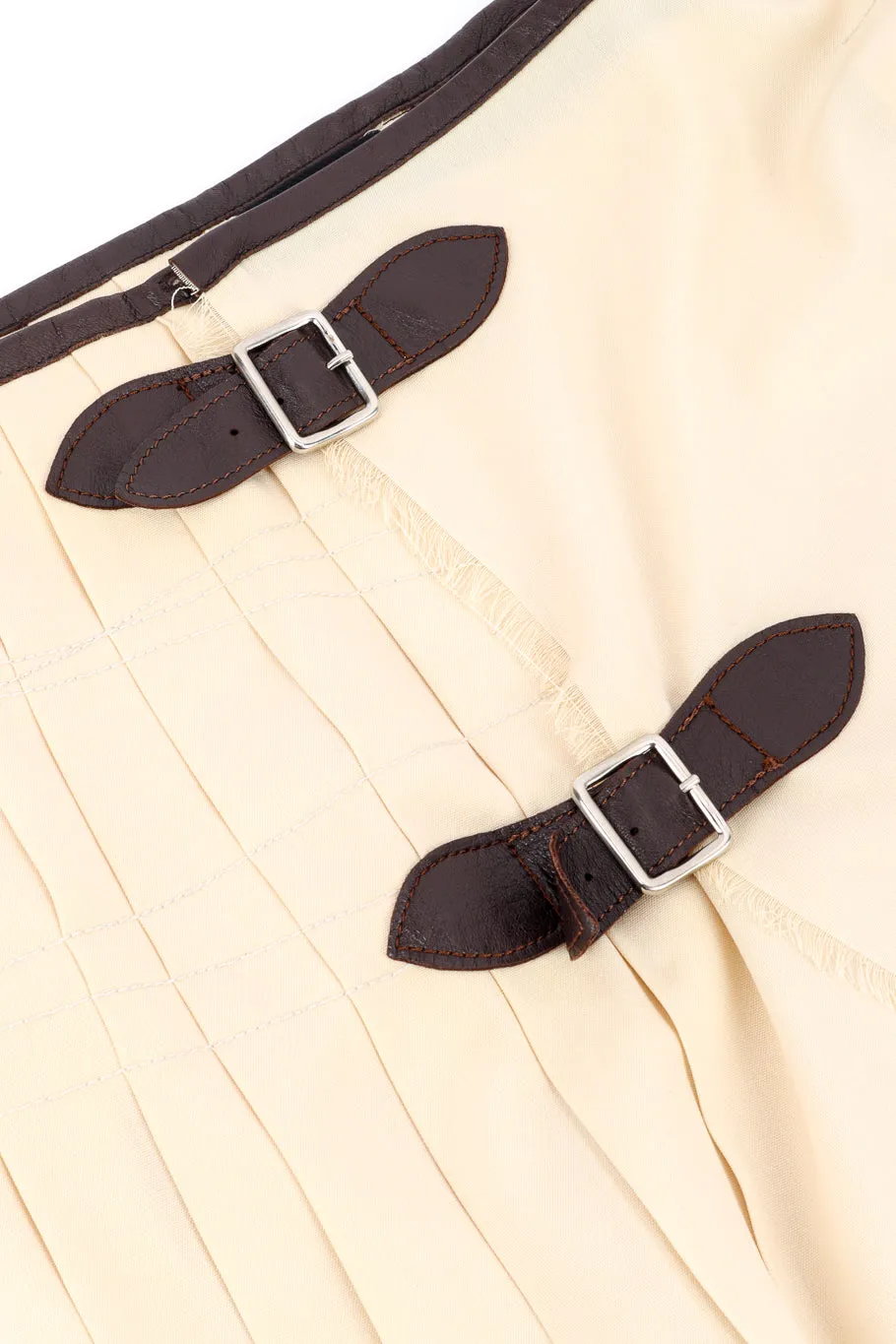 Pleated Kilt Skirt