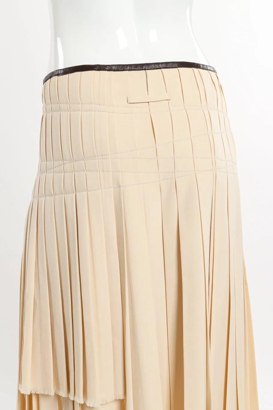 Pleated Kilt Skirt