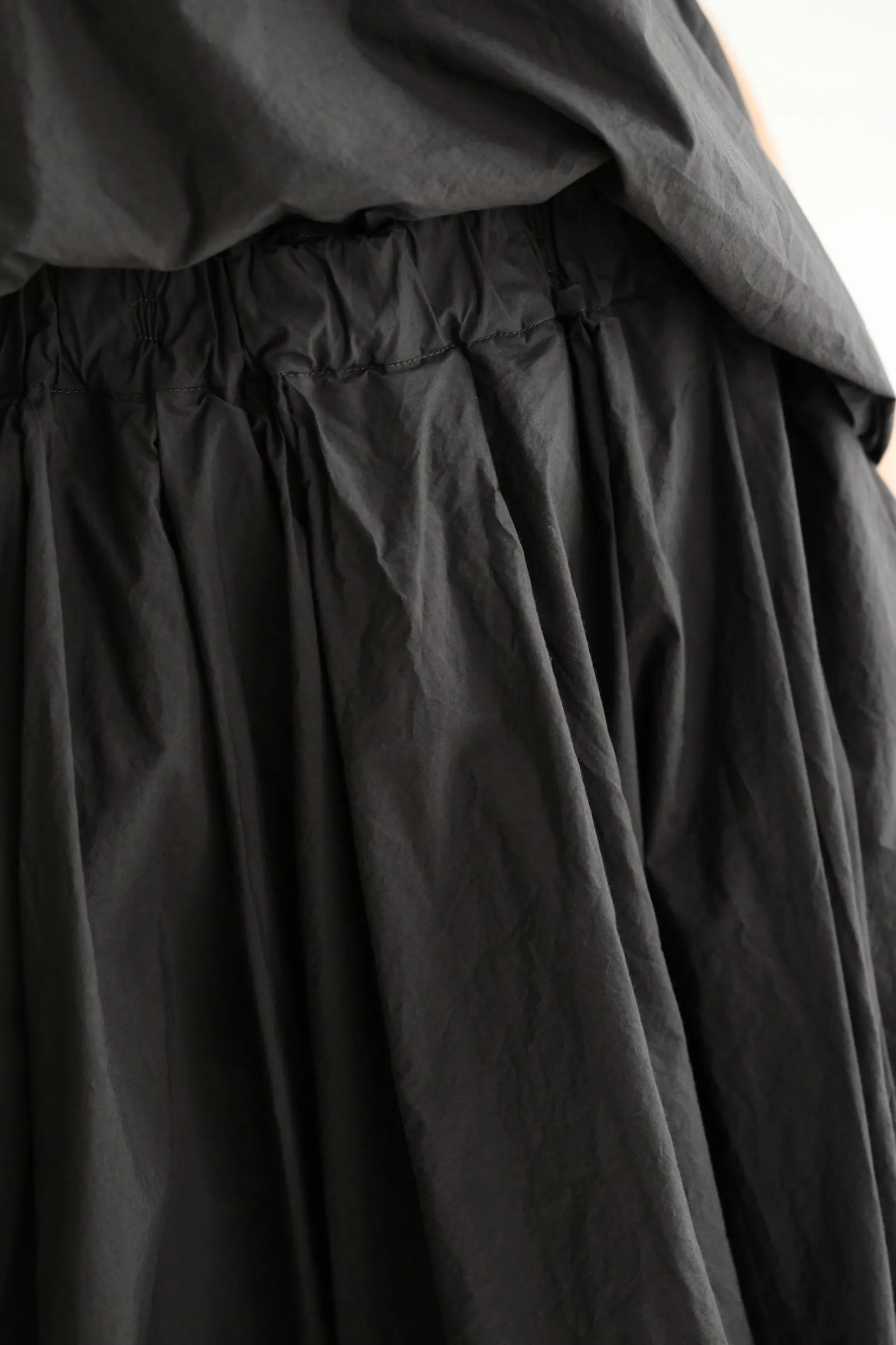 Pleated Skirt TC in Dark Brown