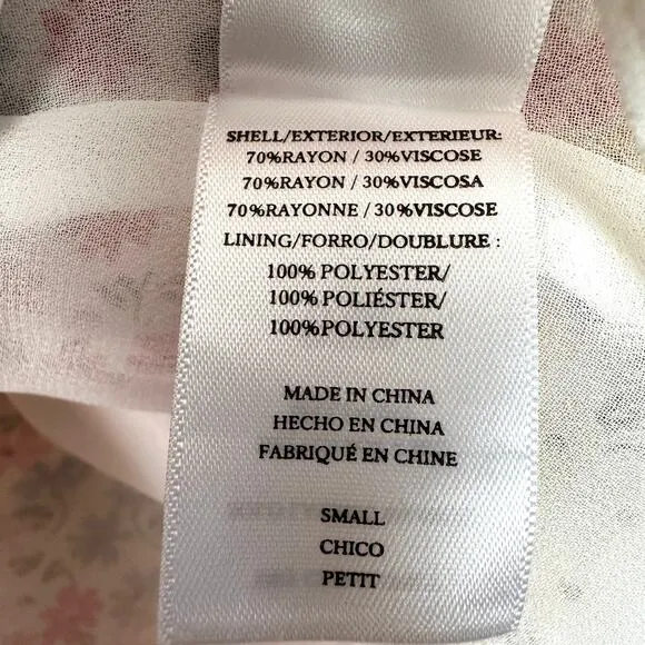 Rails Helena Floral Dress Size Small