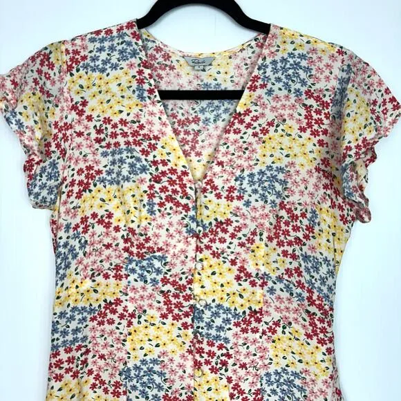 Rails Helena Floral Dress Size Small