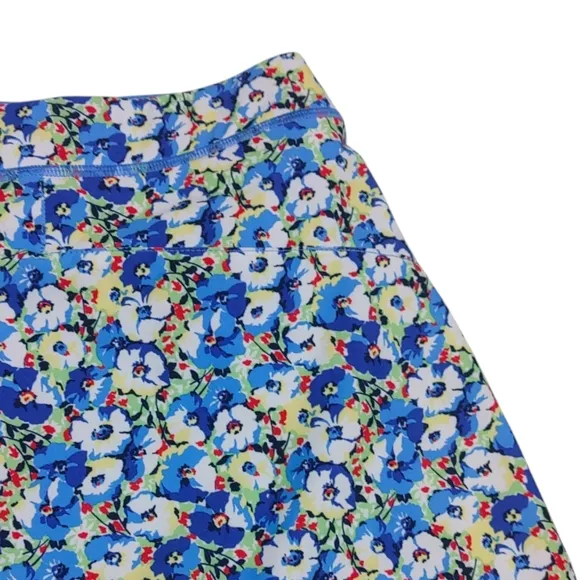 Ralph Lauren RLX Floral Print Pleated Performance Skort Women's Size Medium NWT