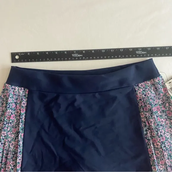 Ralph Lauren RLX Skirt Womens Medium Blue Floral Golf Tennis Pickleball Skort