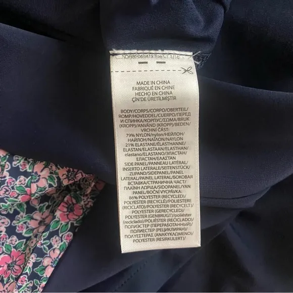 Ralph Lauren RLX Skirt Womens Medium Blue Floral Golf Tennis Pickleball Skort
