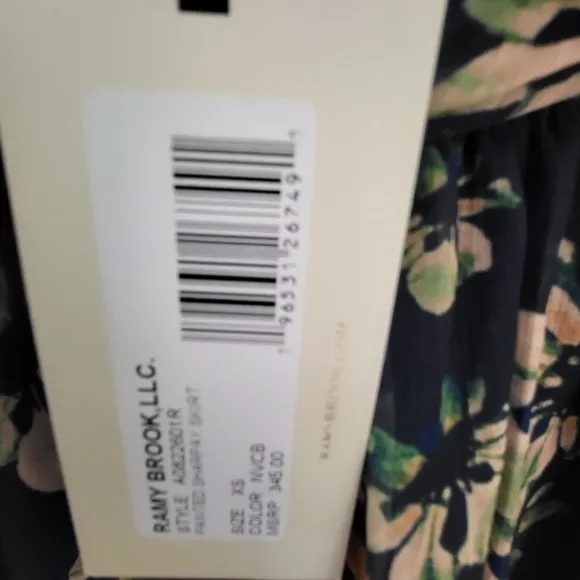 RAMY BROOK NWT MINI  SKIRT XS WOMENS Painted Sharpay Skirt