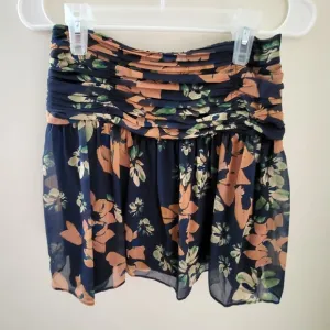 RAMY BROOK NWT MINI  SKIRT XS WOMENS Painted Sharpay Skirt